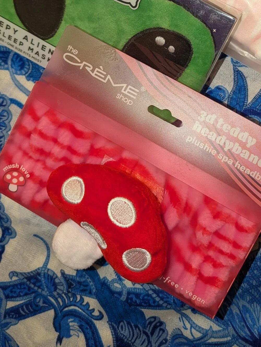 🆕 2 Spa Headbands + 1 Sleep Mask from The Creme Shop